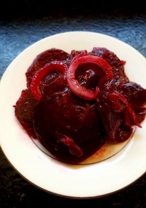 Una foto de Snack de remolacha