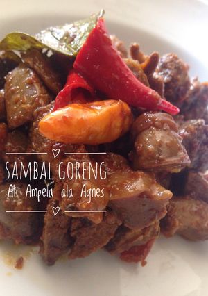 Foto resep Sambal Goreng Ati Ampela ala Agnes