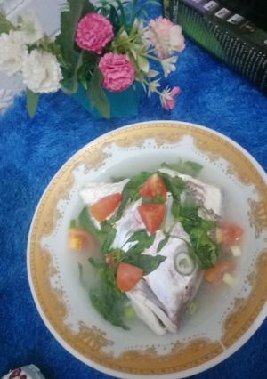 Foto resep Sup ikan kakap putih