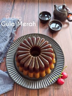 Foto resep Puding santan gula merah