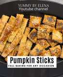 Crunchy Hokkaido pumpkin sticks