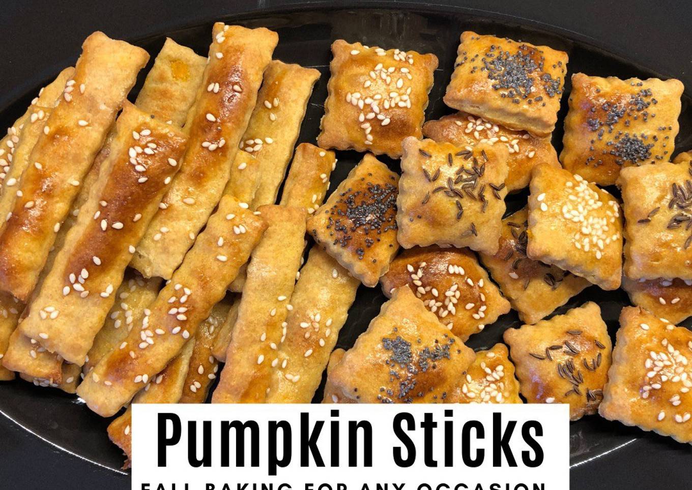 Crunchy Hokkaido pumpkin sticks