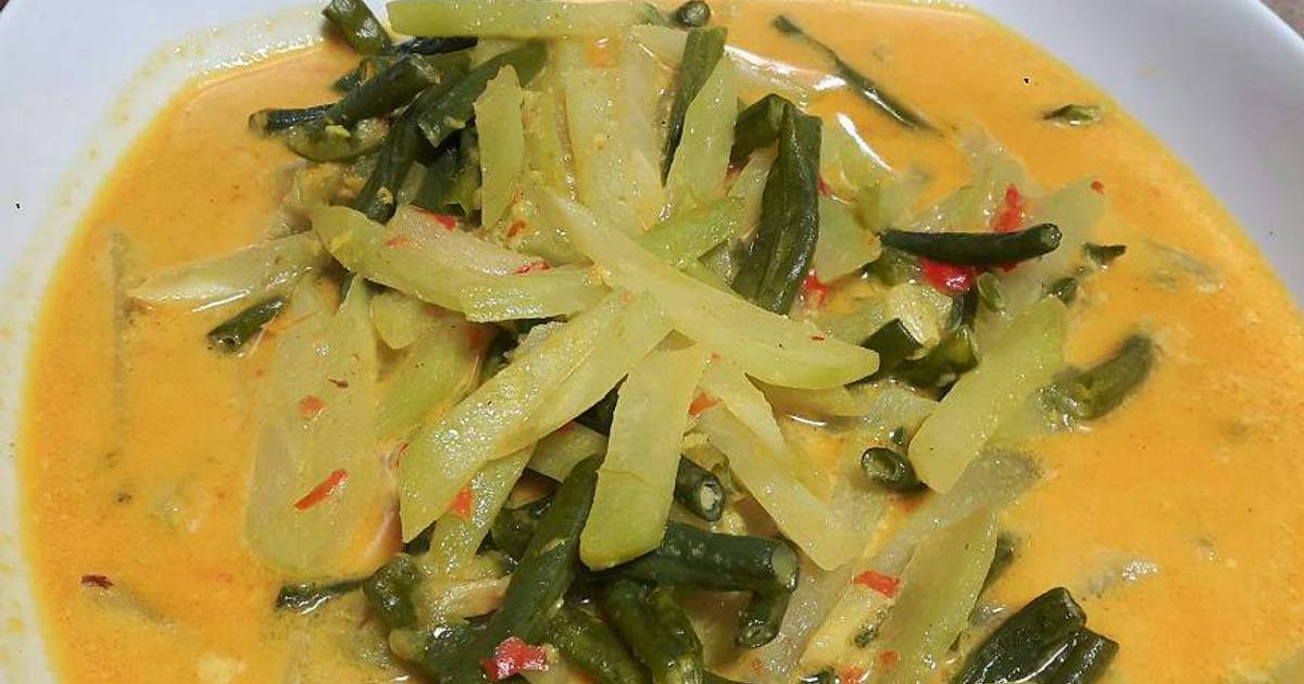 Resep Sayur labu masak santan oleh Desti Ratnasari - Cookpad