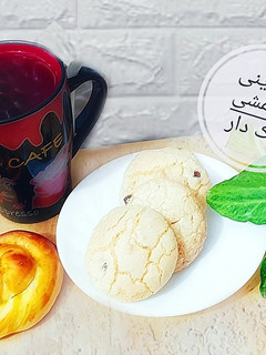 عکسی از دستور شیرینی کشمشی ترک دار