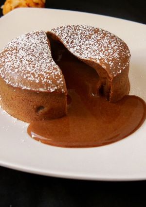 Une photo de Coulant au chocolat