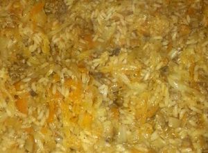 Foto principal de Repollo salteado con carne picada