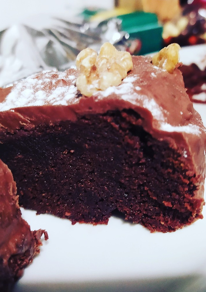 Una foto de Pastel de chocolate