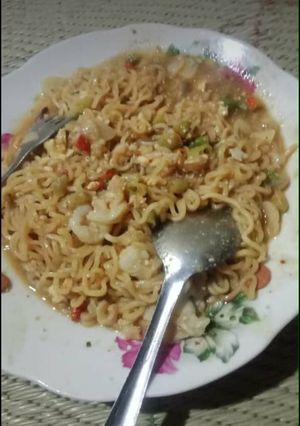 Foto resep Mie instant dadakan