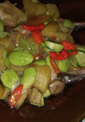 Foto resep Tumis asin pete kedondong manteppp