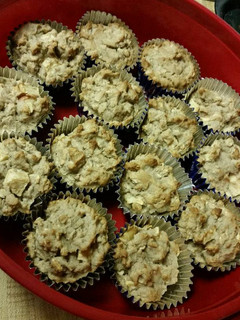 A picture of Double Apple Muffins.