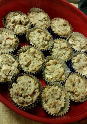 A picture of Double Apple Muffins.