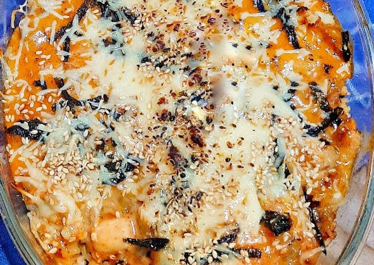 Resep Chicken Mentai Rice porsi keluarga, Sempurna