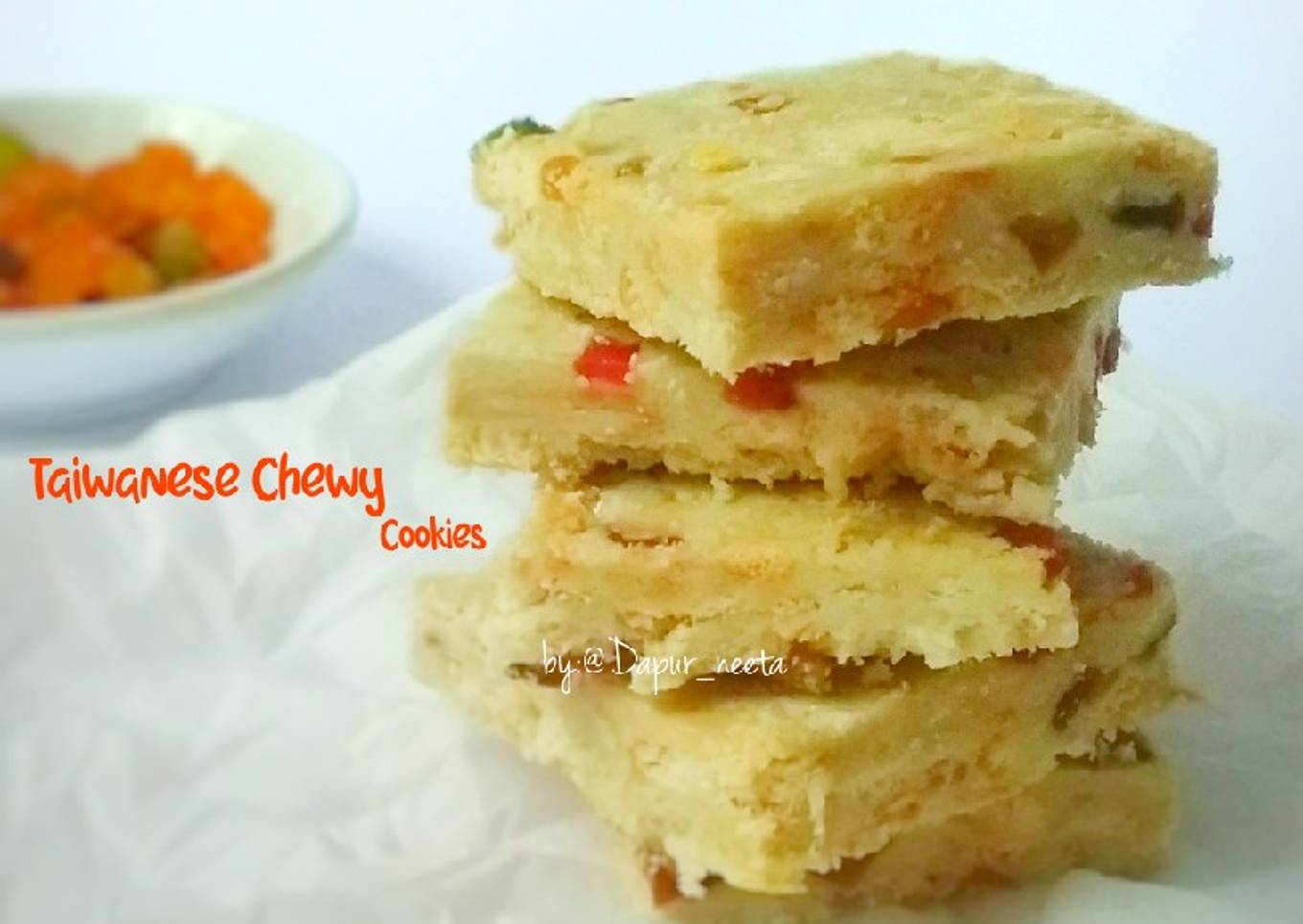 Taiwanese chewy Cookies