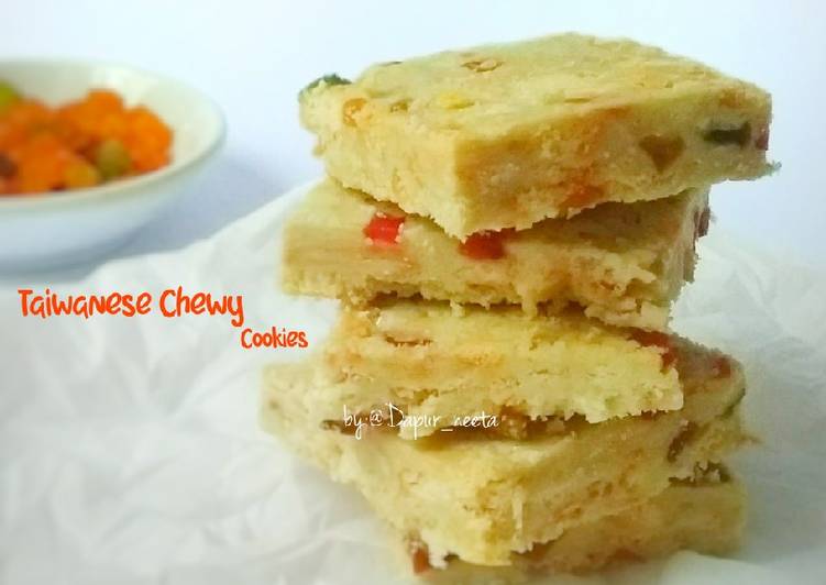 Taiwanese chewy Cookies