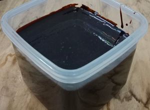 Gambar Resipi topping coklat moist
