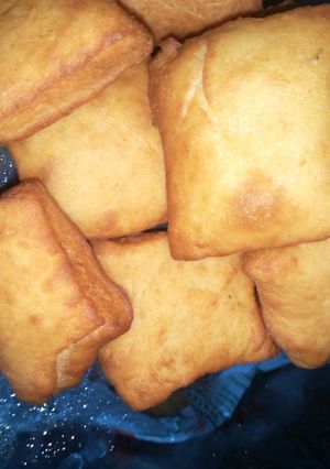 A picture of Soft lemon mandazis#4weekschallenge#eid-ul-fitr recipes.