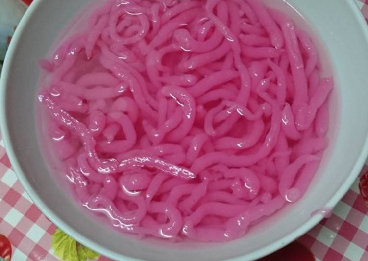 Cara Membuat Es Cendol Pink Yang Gurih