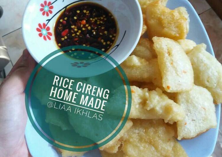 Cara Gampang Menyiapkan Rice Cireng Home Made, Bikin Ngiler