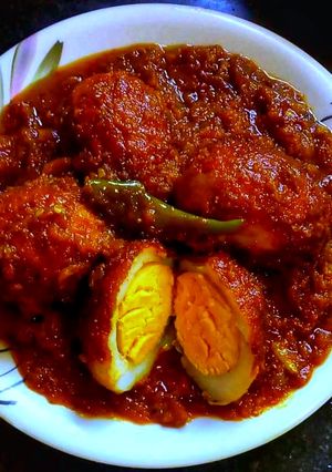 এগ কষা (Egg kosa recipe in bengali) রেসিপির প্রধান ছবি