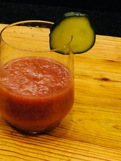 Una foto de Gazpacho tradicional andaluz