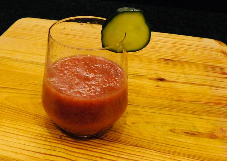 Gazpacho tradicional andaluz