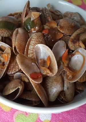 Foto resep Kerang batik pedas manis