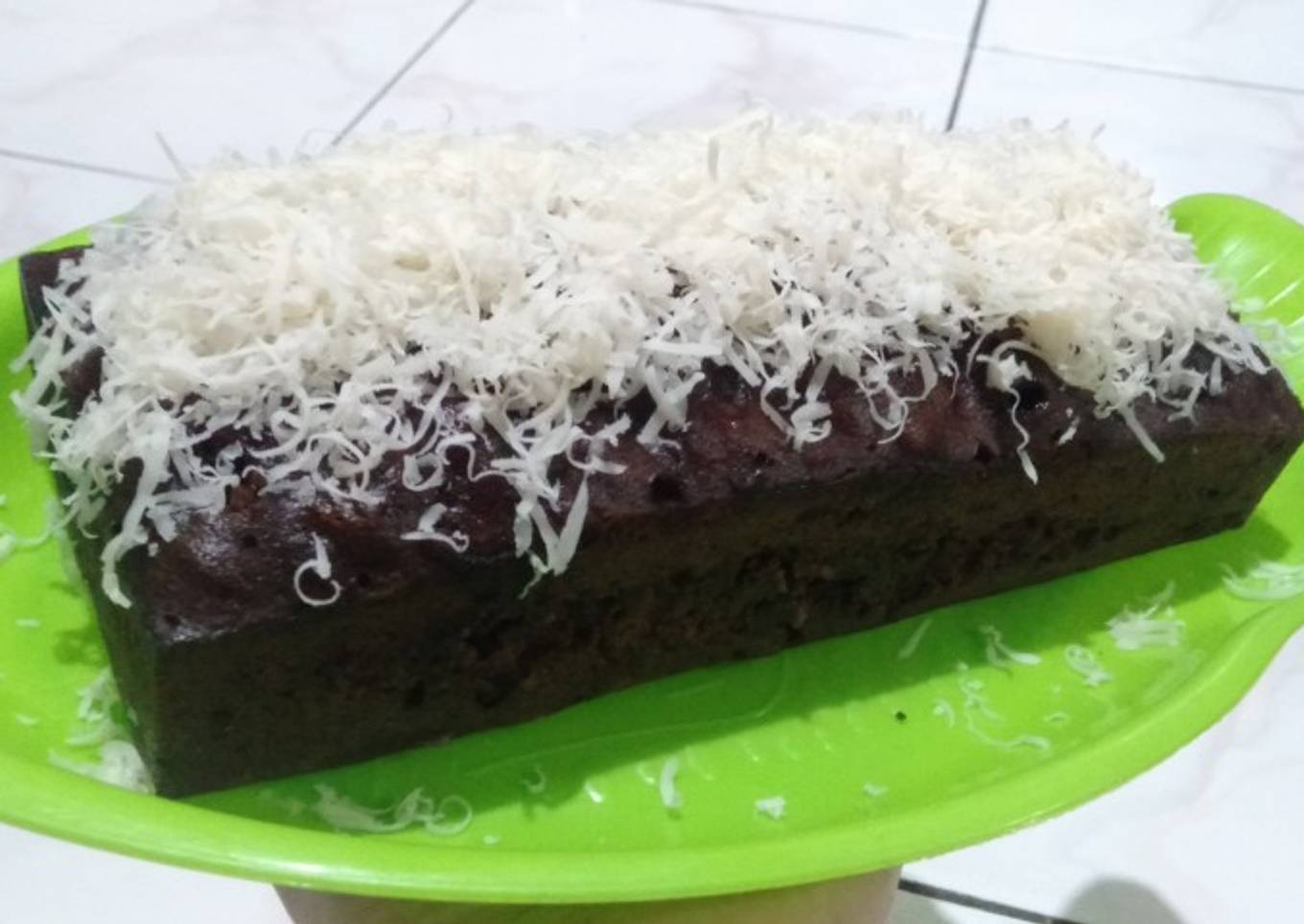 Brownis Oreo Kukus (Coklat Red Velvet)