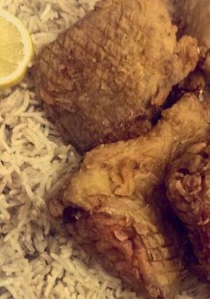 صورة لوصفة كبسه دجاج👇🍗🍗