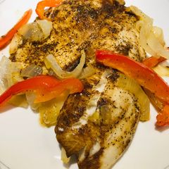 A picture of Simple Baked Tilapia.