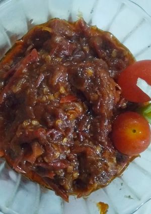 Foto resep Sambal bajak khas Banyuwangi