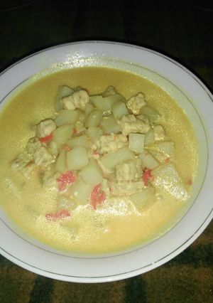 Foto resep Sayur kuning TK(Tempe Kentang)
