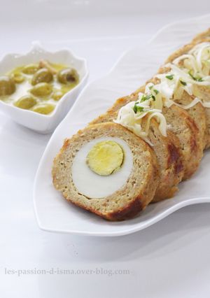 Une photo de Roulé de poulet aux œufs