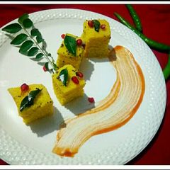 A picture of Dhokla.