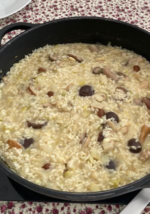 Una foto de Risotto de setas