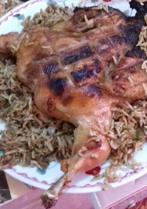 صورة لوصفة برياني.بلدجاج