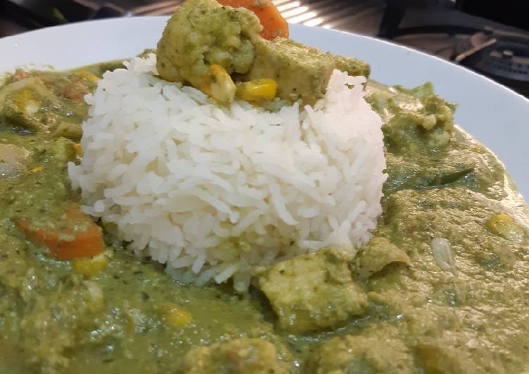 Things You Can Do To Green Thai Curry With Steamed Rice