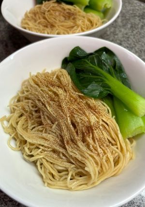 蝦籽拌麵 的食譜成品照片
