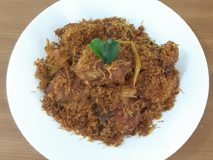 Standar Resep  membuat Ayam Goreng Serundeng yang sempurna