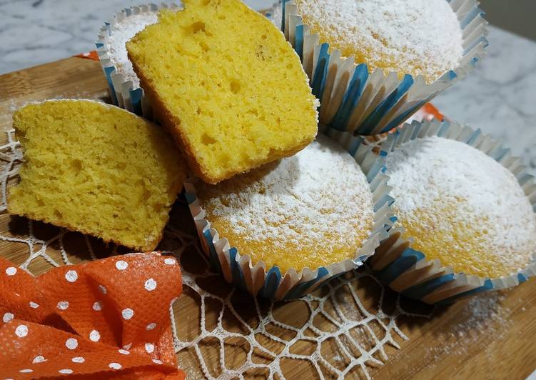 Muffin di zucca e mandorle