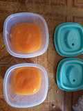 Snack Pure Watermelon, Papaya with Yummy Bite Biscuits MpASI 6+