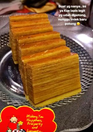 Foto resep Lapis legit medan