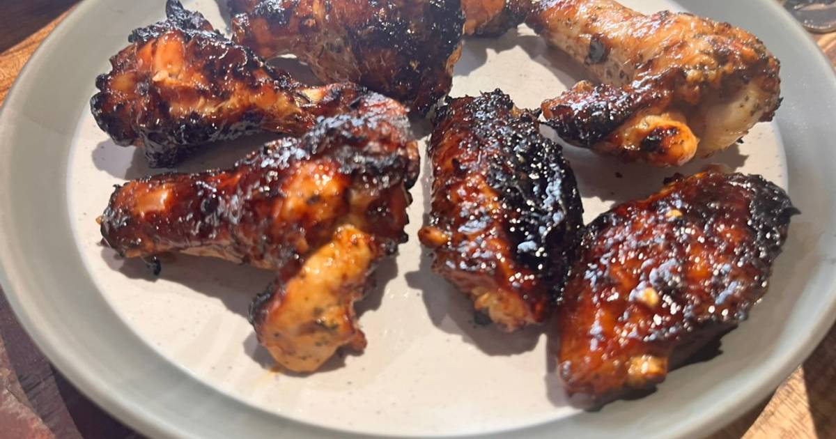 Pomegranate molasses chicken wings (Airfryer) Recipe by Linda L. Cookpad