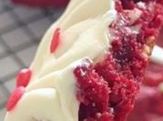 Una foto de frosting para red velvet