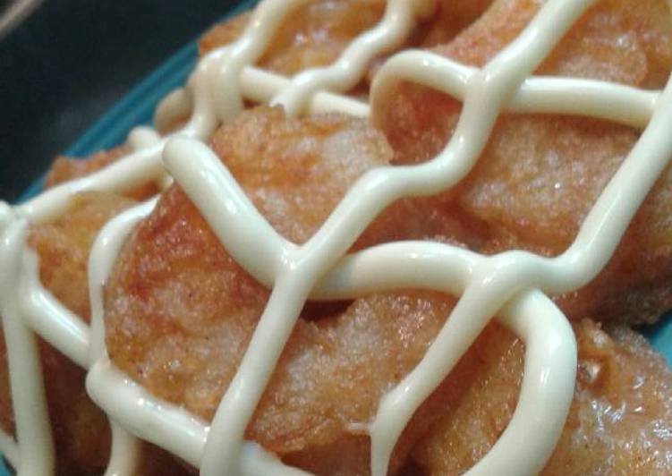 Resep UDANG GURIH BALUT TEPUNG PEDAS SAUS MAYO yang Bisa Manjain Lidah