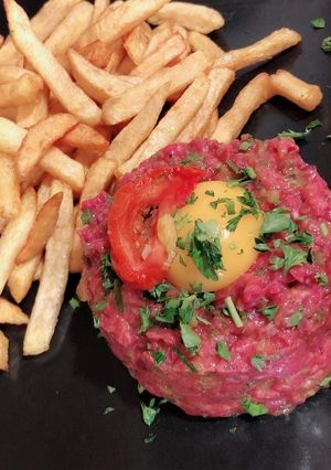 A picture of Steak Tartare.