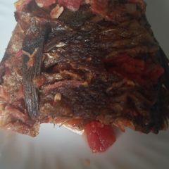 A picture of Fried tilapia fish.