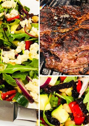 A picture of Herb Marinated Wagyu Beef Chuck Eye Steak.