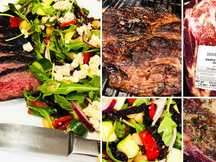 Easy Way Prepare Recipe Herb Marinated Wagyu Beef Chuck Eye Steak that is  Makes Drooling, Can Spoil the Tongue}