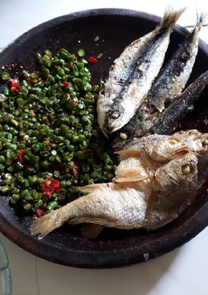 Foto resep Sambel kacang panjang