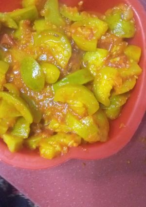A picture of Tinde ki sabji.